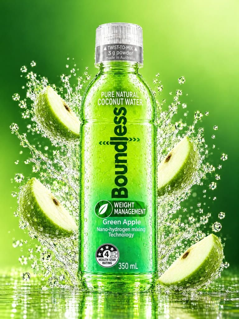 Boundless Weight Management functional coconut water, green apple, 350 mL